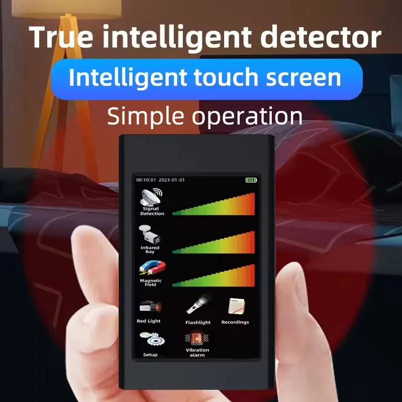 NEW Hidden Camera Detector Spy Gadgets Wiretapping Bug Mini Radar Detector Spy Cam GPS tracker GSM Sound Signal Detector Device
