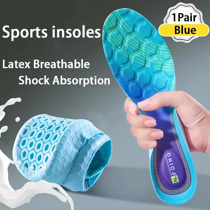 1 pair of summer breathable arch support sports insoles to keep feet cool and comfortable