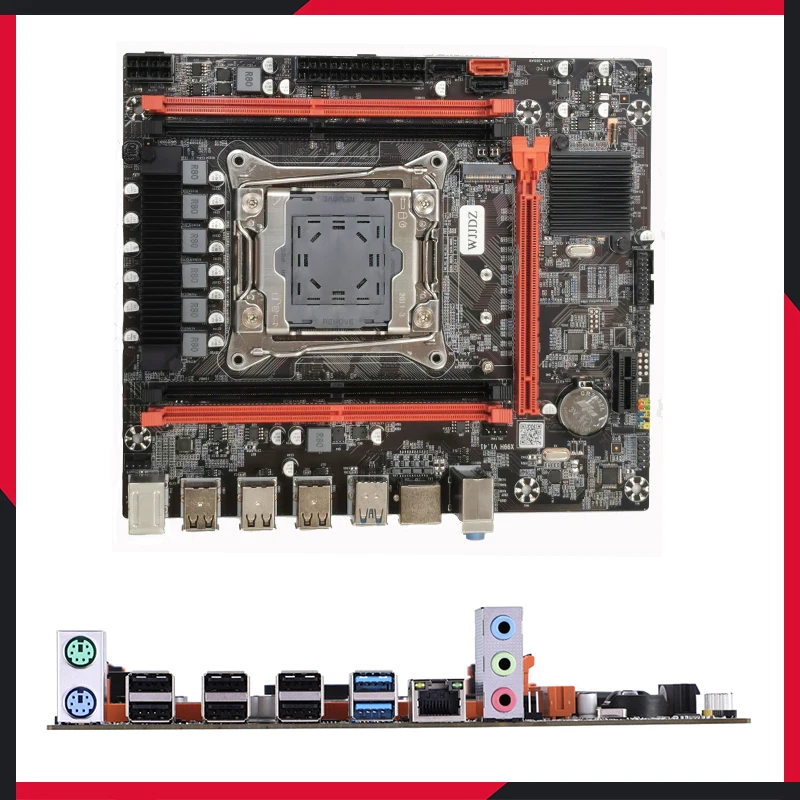 Imagem -03 - Wjjdz Kits de Placas Mae X99 Xeon e5 2670 v3 Ddr4 Placa Mãe de Memória para Jogos pc Kit Placa Mãe X99 pc Gamer