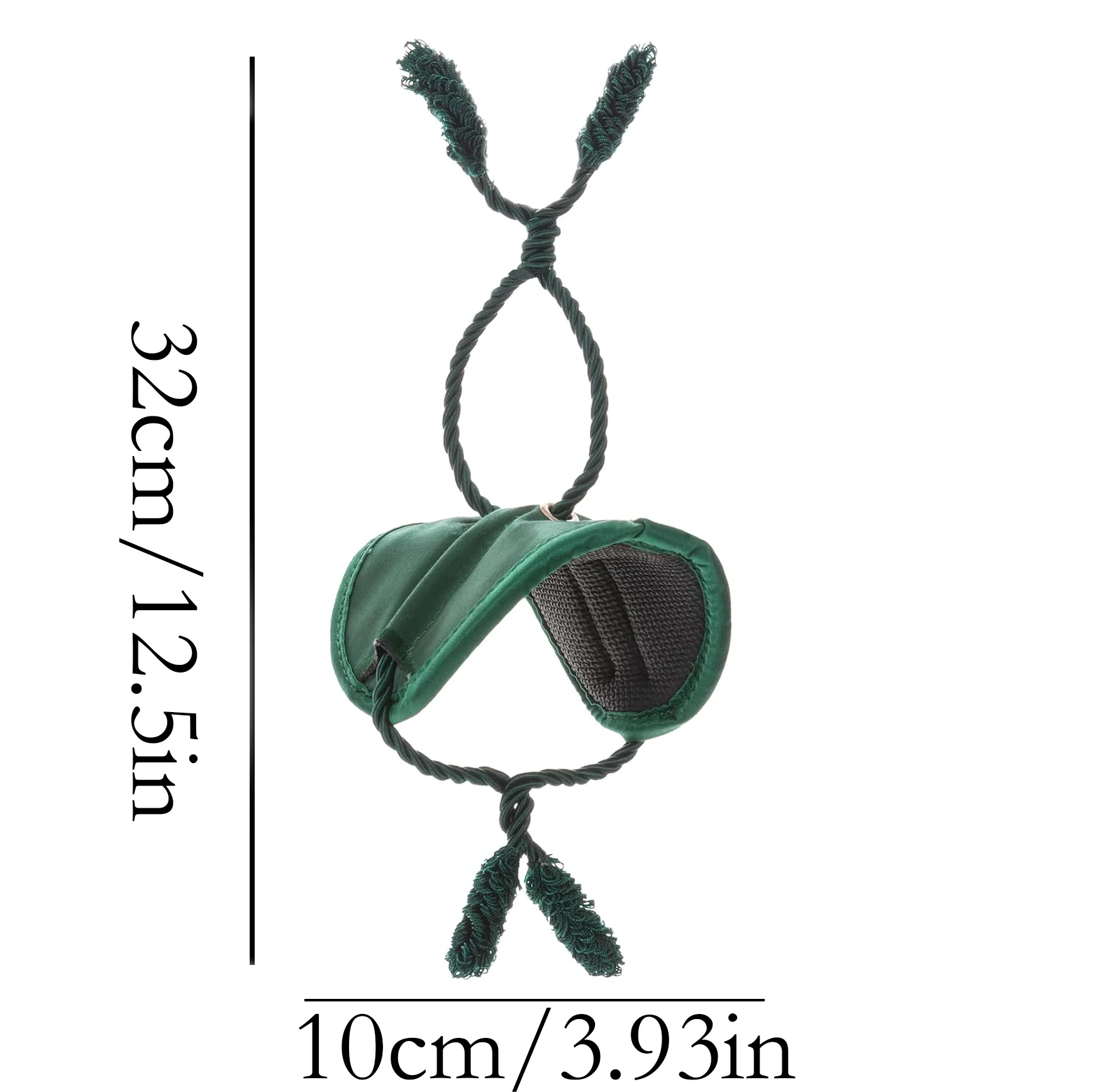 Holiday Garland Ties for Banister, Railing Protector Pads, Padding Prevents Scratches, Protecting Rubber Holds in Place