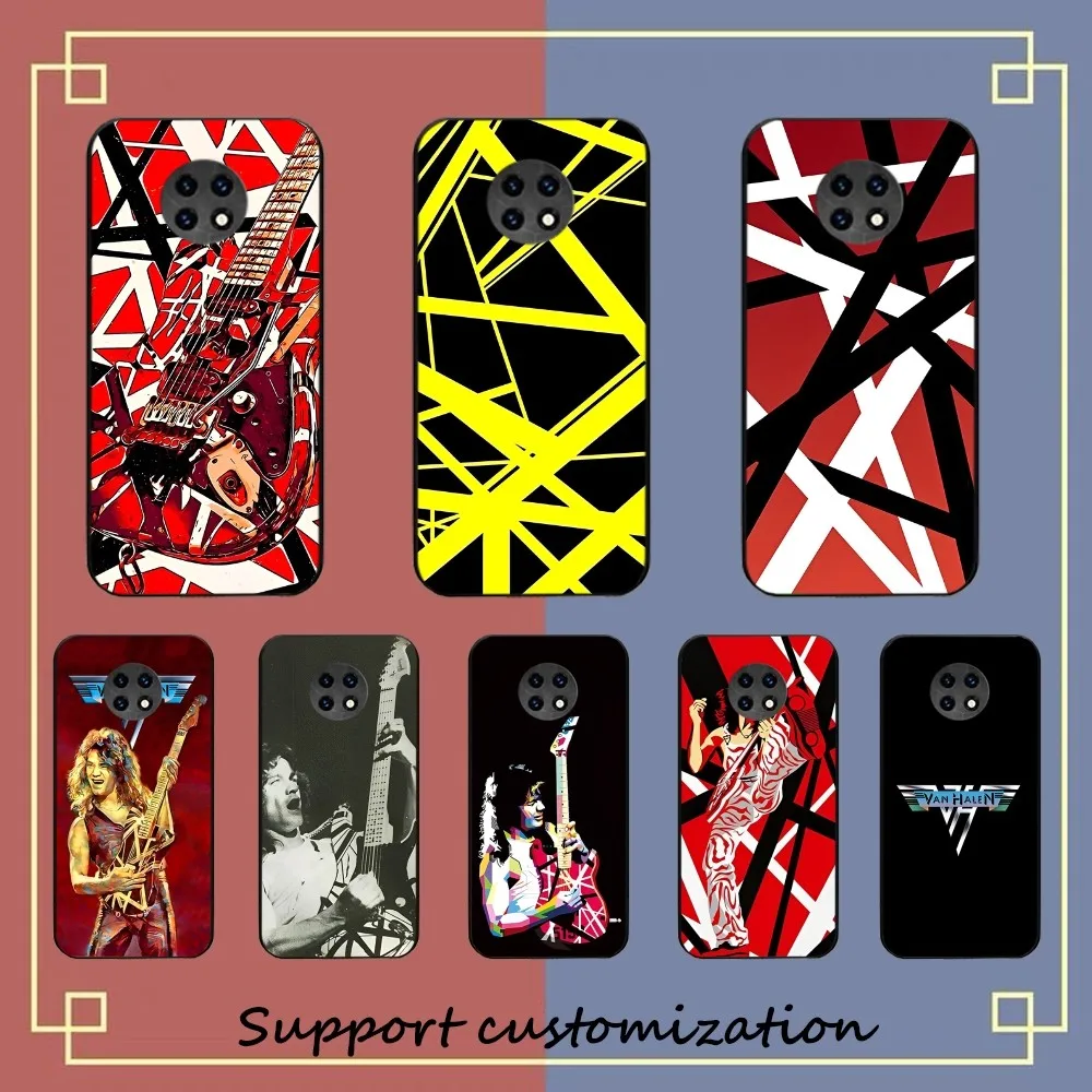 E-Eddie Van H-Halen Phone Case For Redmi Note 4 X 5 A 6 7 8 Pro T 9 Pro 9S 10 Pro 11 Pro 11S 11Epro PocoM3pro