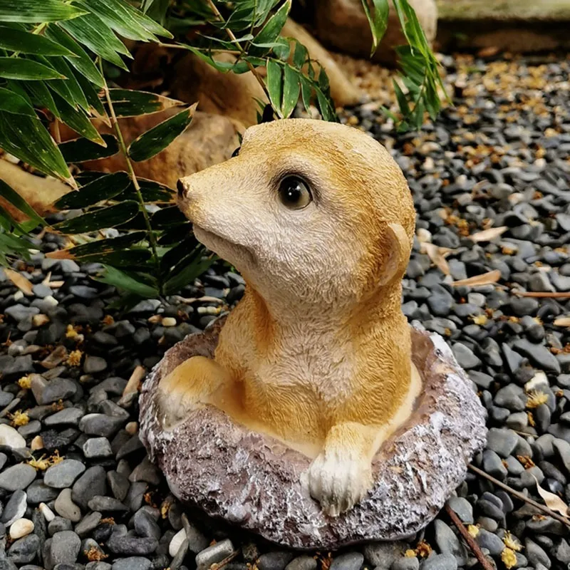 

Figurines Statue Garden Decor Decoration Funny Design Molds Garden Accessories AnimalsEsculturas Y Figuritas Outdoor Decorations