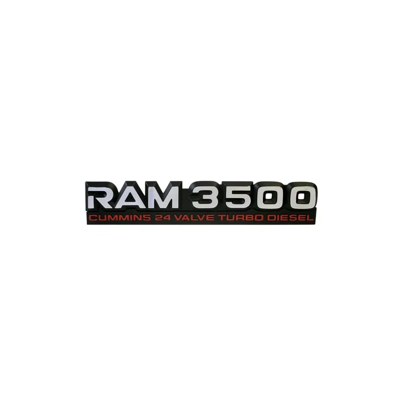 

1 шт. АБС-пластик RAM 2500 RAM3500 24 значения TURBO DIESEL авто наклейки эмблемы значки автомобильные эмблемы