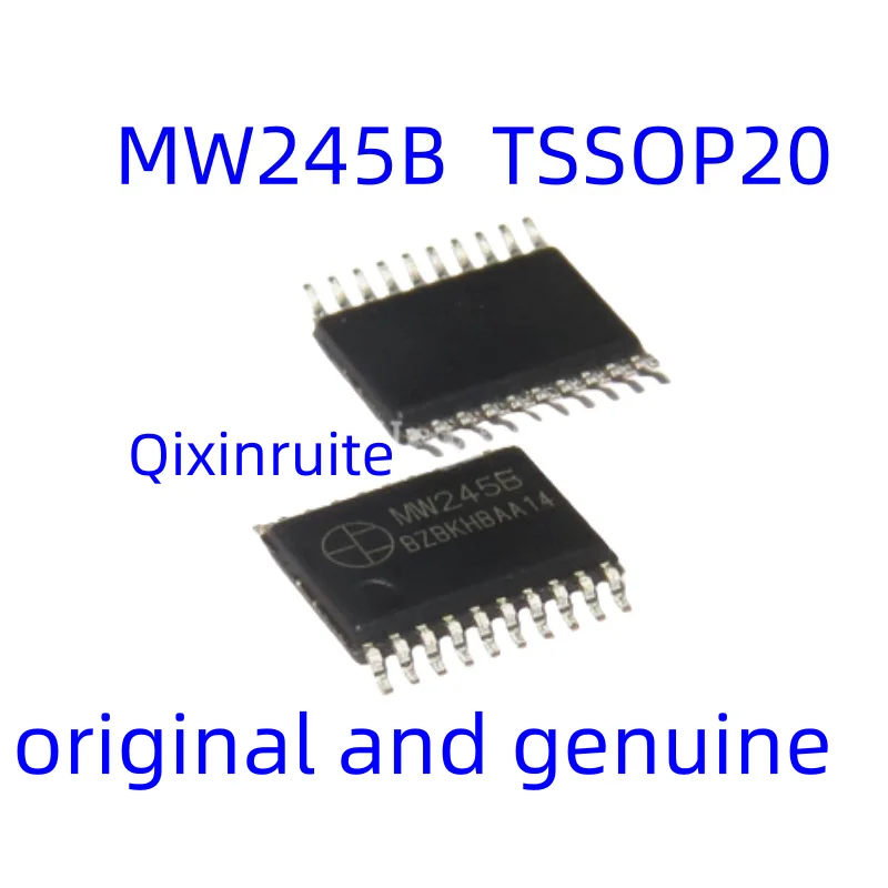 Qixinruite  New original MW245B TSSOP-20 three-state output eight-channel signal transceiver LED display driver control IC chip