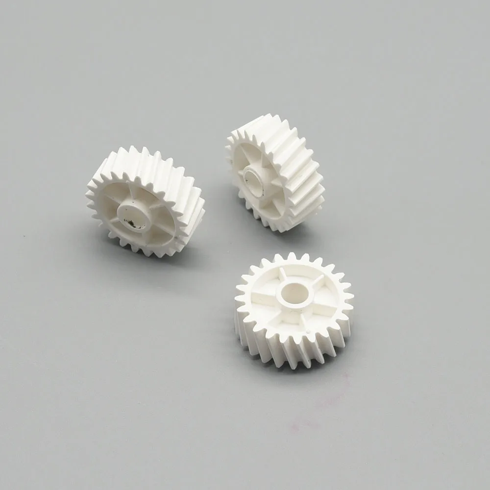 10 piezas grado A calidad Bizhub C224E engranaje impulsor del fusor para Konica Minolta Bizhub C224 C284 C364 C454 C554 C654 C754 engranaje de fijación 24T