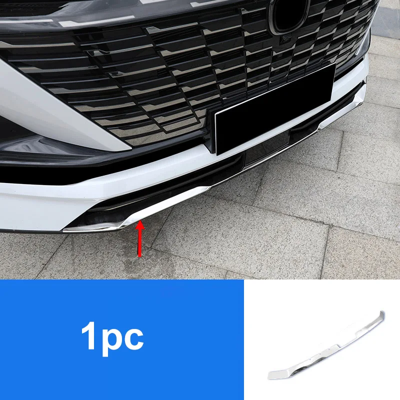 For Changan CS55 PLUS 2023 2024 Front Grille Bright Strip Stainless Steel Trim Strip