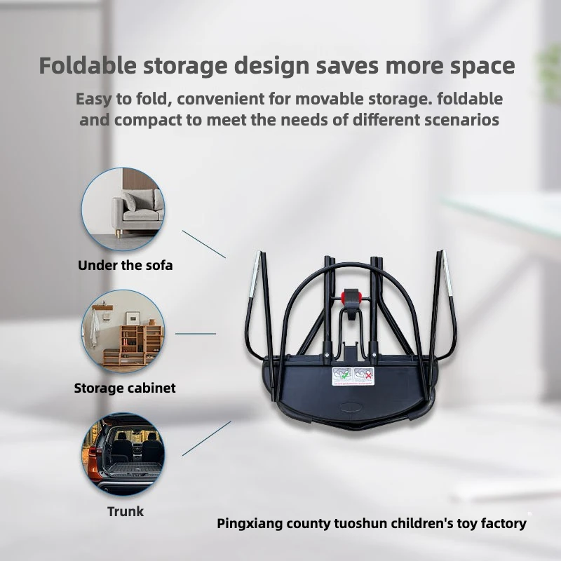 IMBABY Columpio plegable con balancín para bebé de varias altura para recién nacidos de 0 a 12 meses, hinchador ajustable con juguetes desmontables, lavable