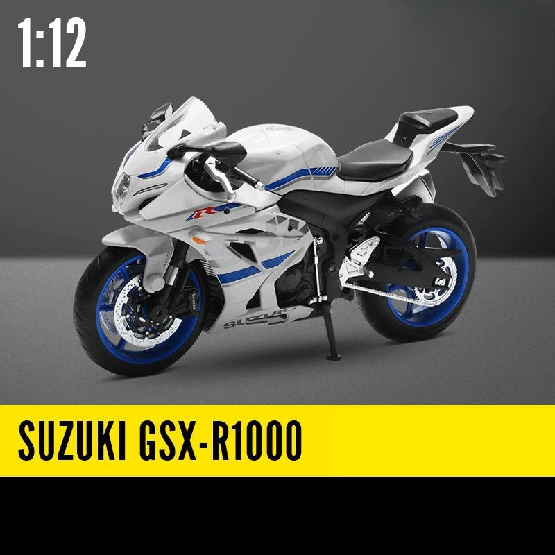 1/12 スズキ GSX-R1000RR L7 おもちゃのオートバイ RMZ 市ダイキャスト