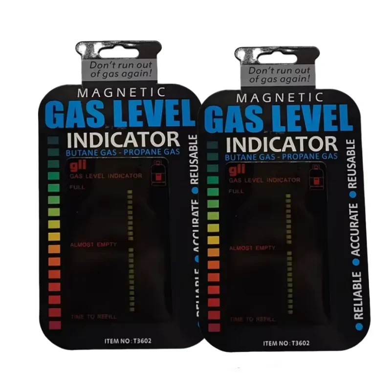 Magnetische gasfles Gereedschap Gastank Niveau-indicator Propaan Butaan LPG Brandstofmeter Caravan Fles Temperatuur Meetstok