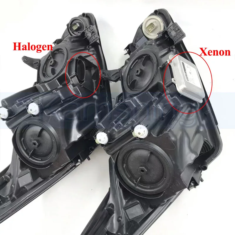 Kamshing الهالوجين أو زينون المصد الأمامي رئيس ضوء رئيس مصباح ل بويك تصور 2014-2017 المصباح الأمامي بدون AFS #2