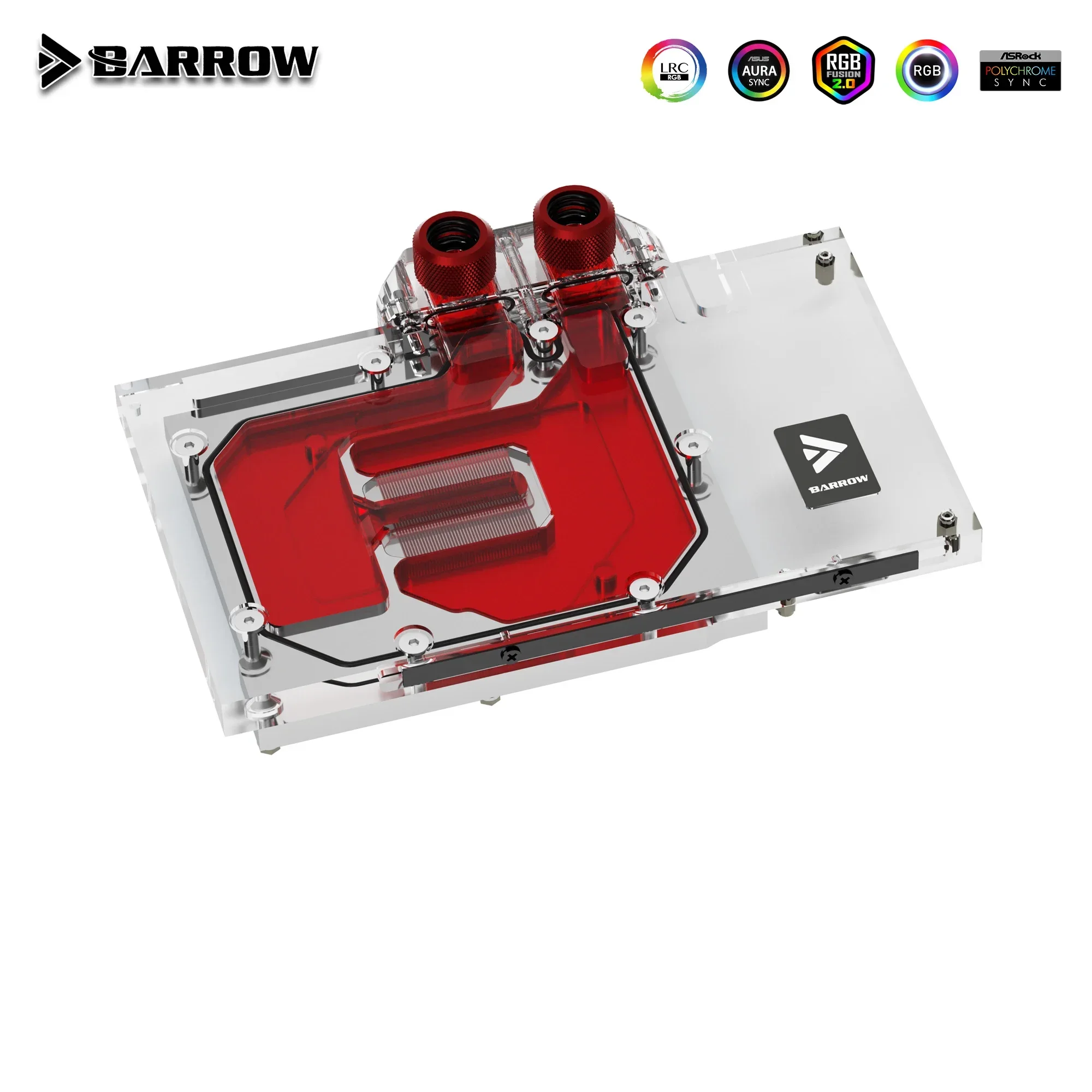 Barrow GPU Water Block For VGA Colorful BATTLEAX RTX 3090Ti  Graphics Card Cooler 5V ARGB 3PIN