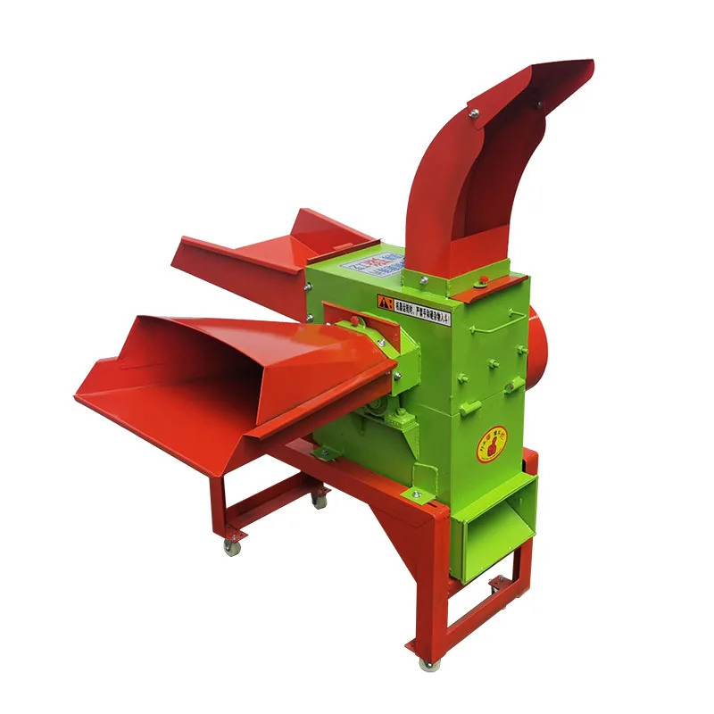 Dry and Wet Dual-purpose Guillotine Shredder 220V Household Cattle and Sheep Breeding Small Integrated Corn Stalk Shredder