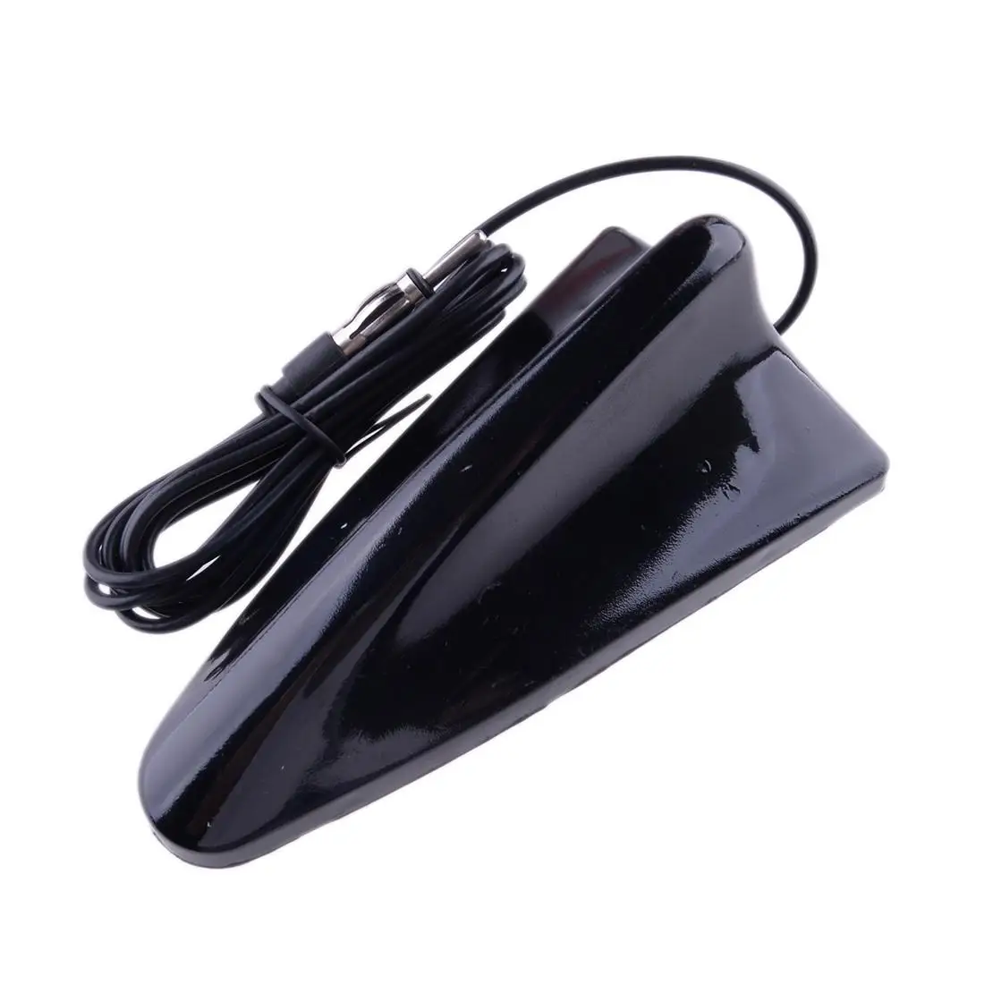 Universal Black Roof Shark Fin Antenna AM/FM Radio Stereo Signal Aerial Wire