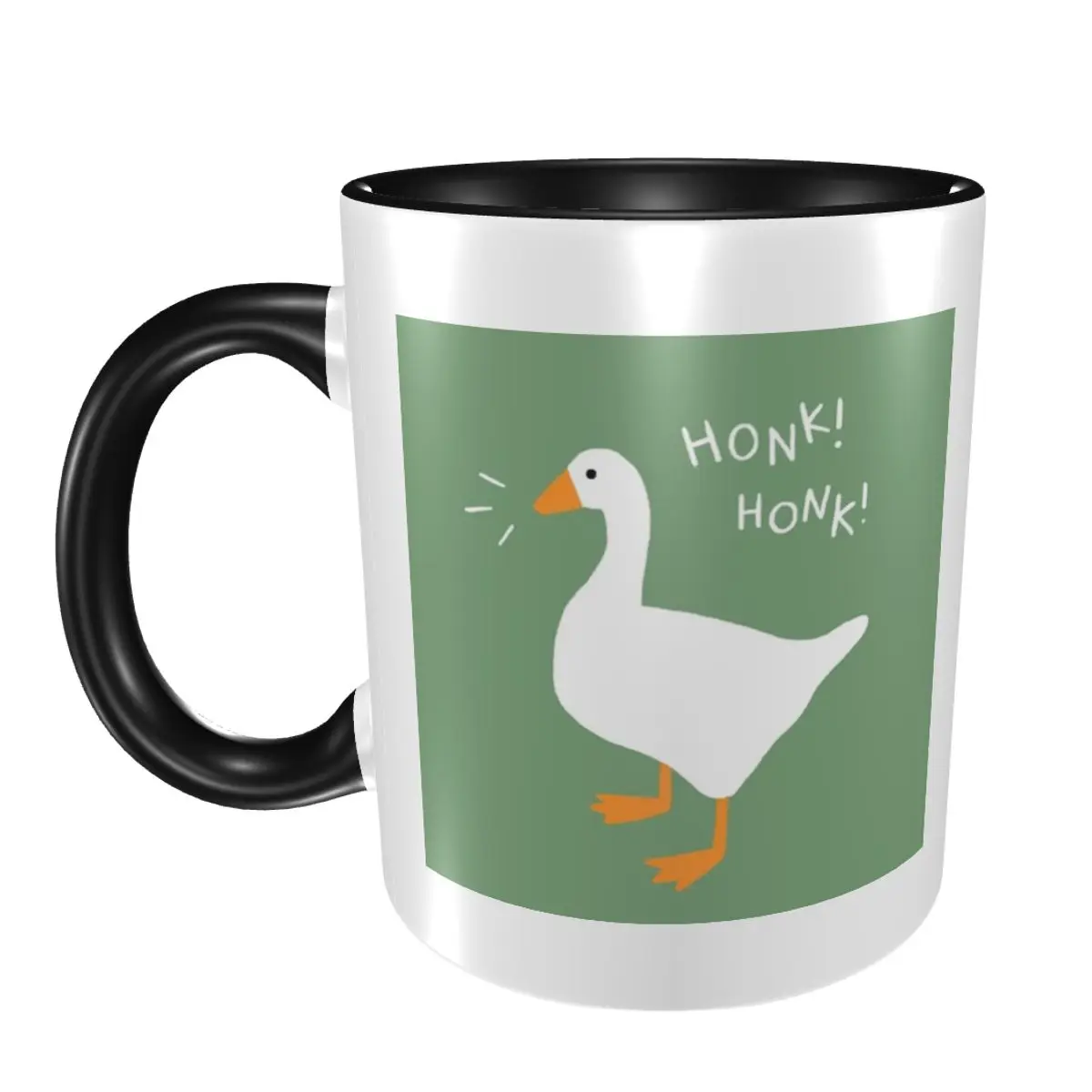 

Honk Honk Goose Mug Funny Ceramic Coffee Cups Tea Mugs Milk Cup Drinkware Gift for Woman Man