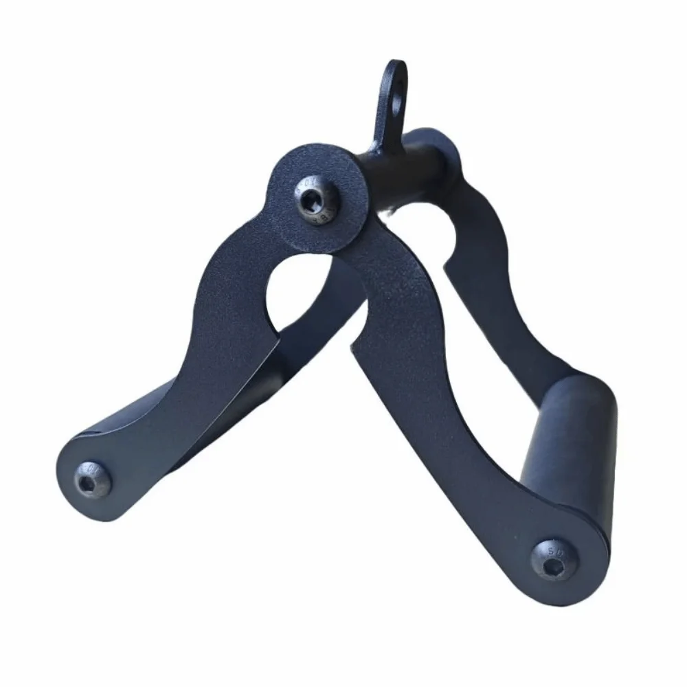 V-Bar Fitness Pull Down Handle Ergonomic Exercise Handle V-Shaped Handle with/without Hanger Durable Gym Attachment Unisex