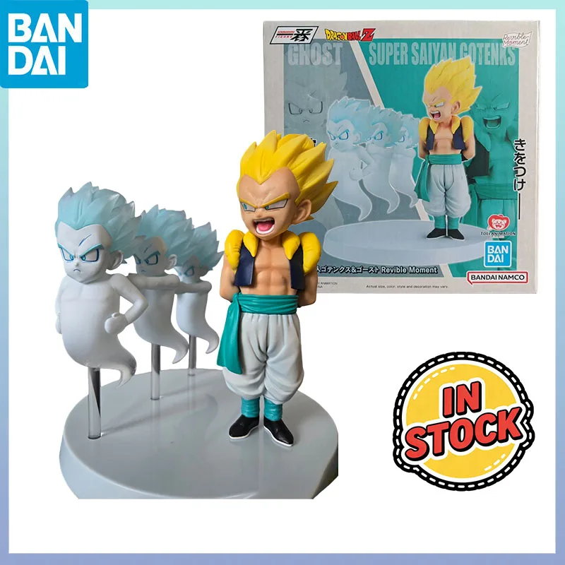

BANDAI In Stock Ichiban Kuji Dragon Ball History II D Prize Gotenks SSJ 3 Ghosts PVC Collectible Figure Anime Cartoon Model toys