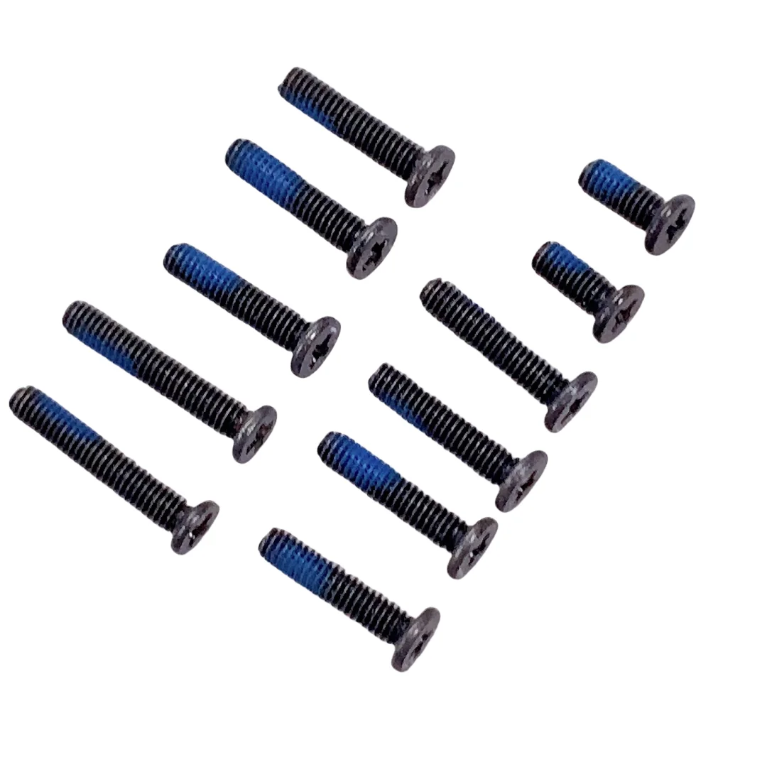 New 11pcs Laptop Bottom Base Case Cover Screws For ASUS TUF FA506 FX506 Black