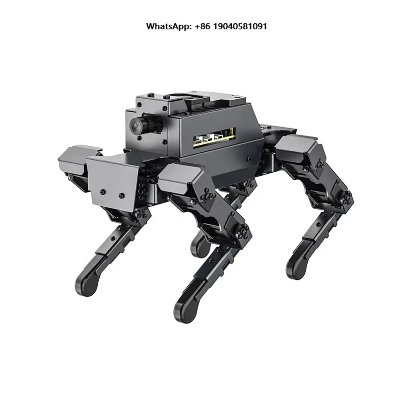 S1 Quadruped Bionic Robot AI Robot Dog 12DOF Bionic Gait Visual Recognition Education Robot  Programming