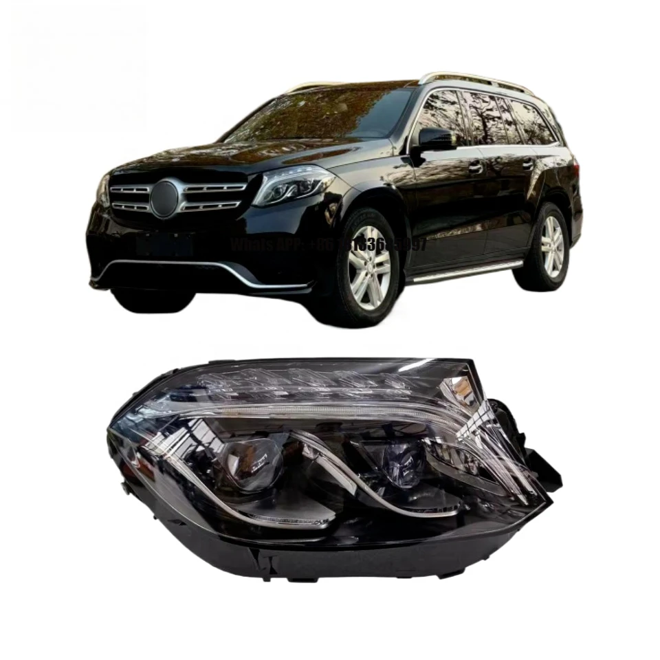

Светодиодная фара премиум-класса в сборе для Mercedes-Benz GLS X166 2017-2019 — пара высокого класса