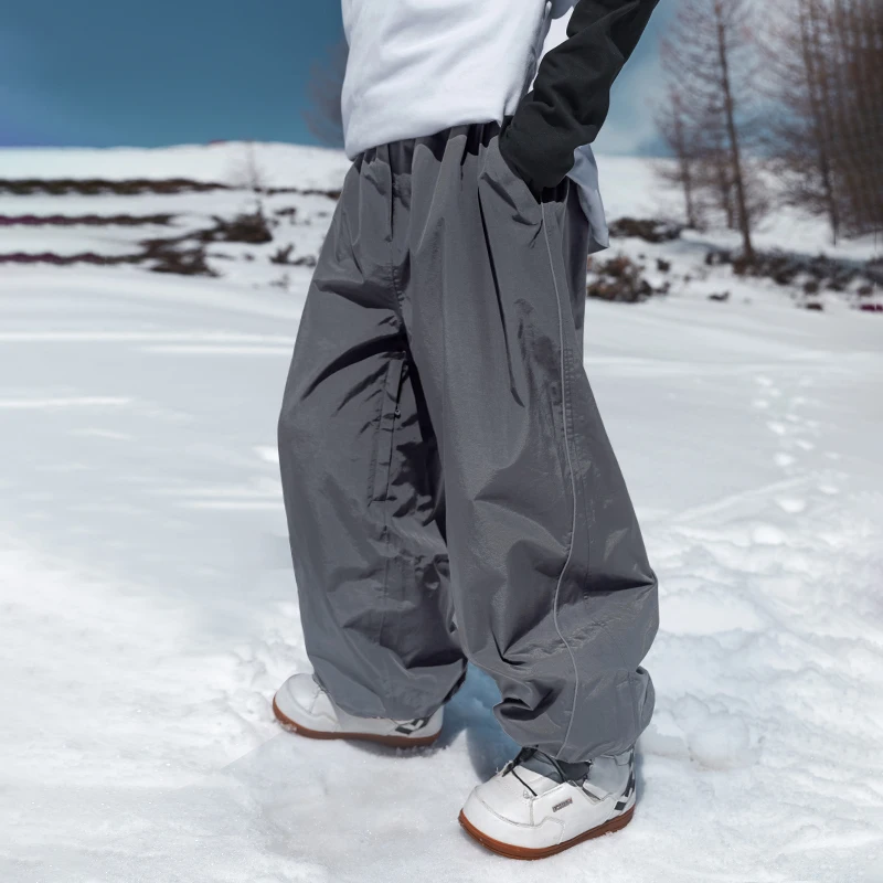 Ski pants are waterproof wear-resistant and windproof Single board skiing for men and women