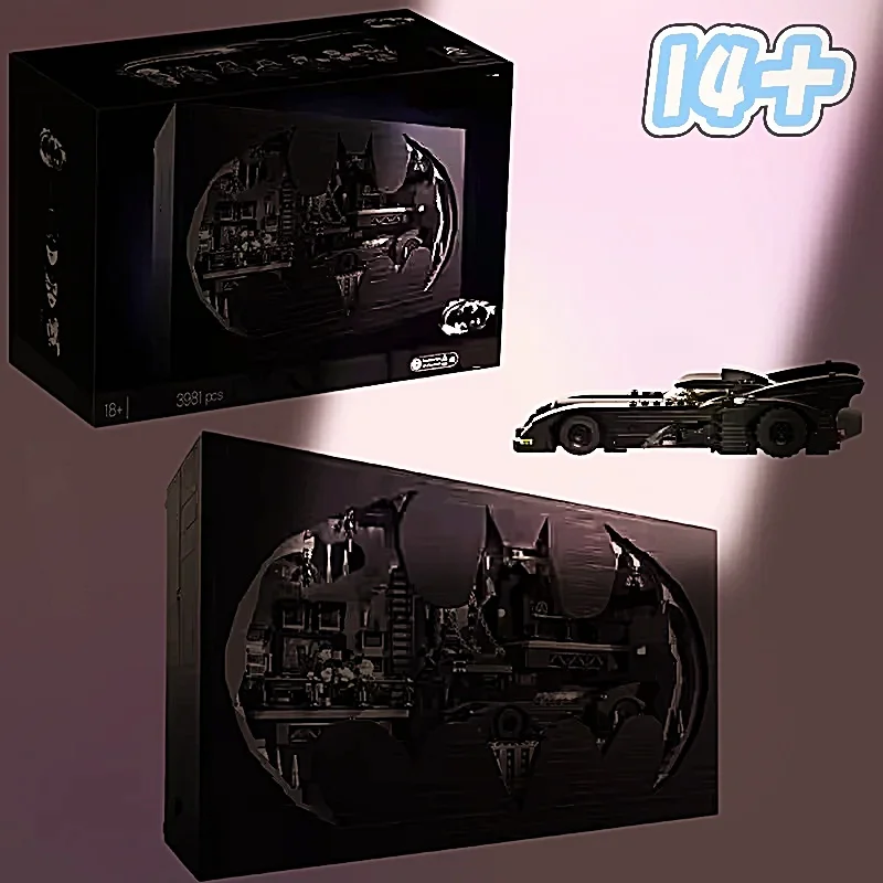 

2026 NEW Batcave Shadow Box Building Blocks 3981PCS Movie Scene Model DIY Assembly Bricks Toy Gift For Friends