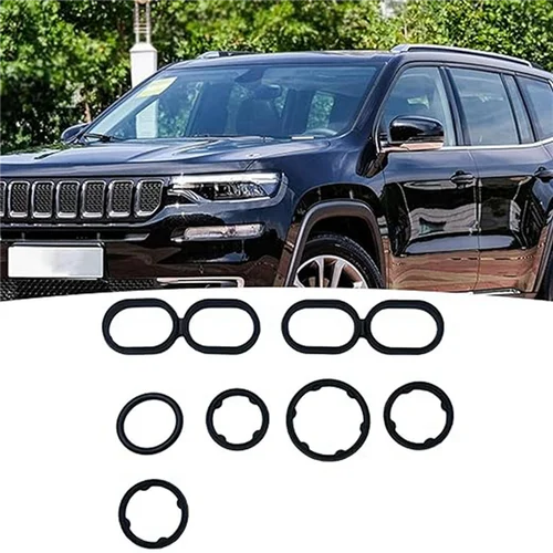 Imagen 2 del producto 4X arandela adaptadora de carcasa de filtro de enfriador de aceite 68191356AA para Jeep Wrangler Grand Cherokee 2014-2023 junta de sellado