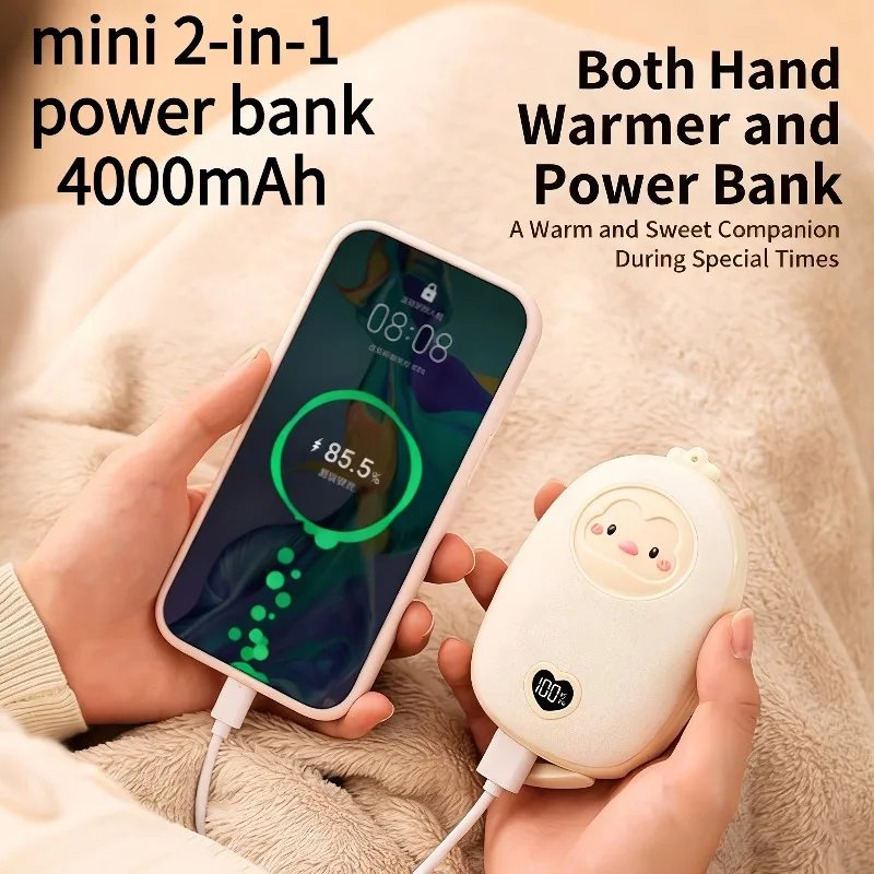 

Портативный электрический блок питания 2 в 1, грелка для рук, зарядное устройство для рук и телефона, низковольтный обогреватель (низкое 36 В) для холодной погоды, смартфонов