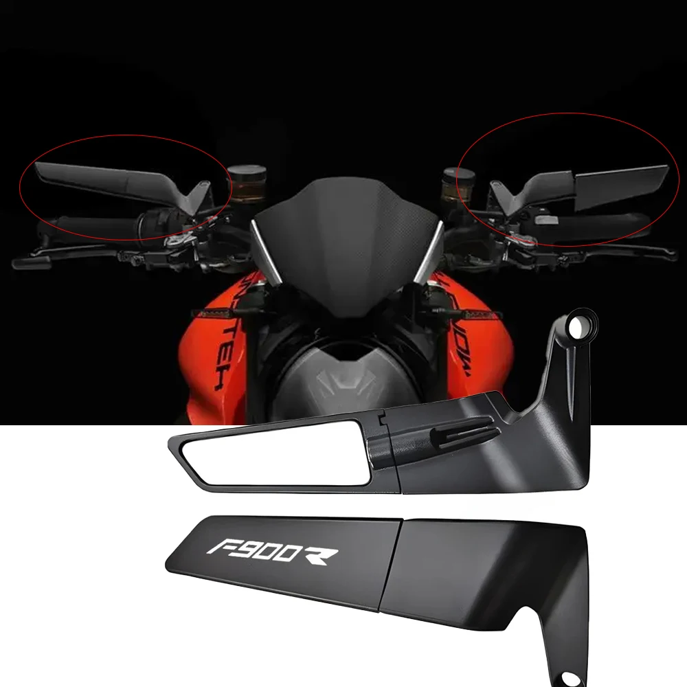 

For BMW F900R F900XR F 900 XR F900 R Motorcycle CNC rearview mirror fixed wing