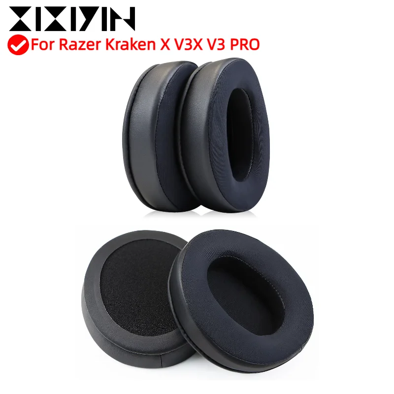

XIXIYIN For Razer Kraken X V3X V3 PRO Headset Ultra-soft Cover Replacement Ice gel Ear pads Cushion Earbuds repair parts