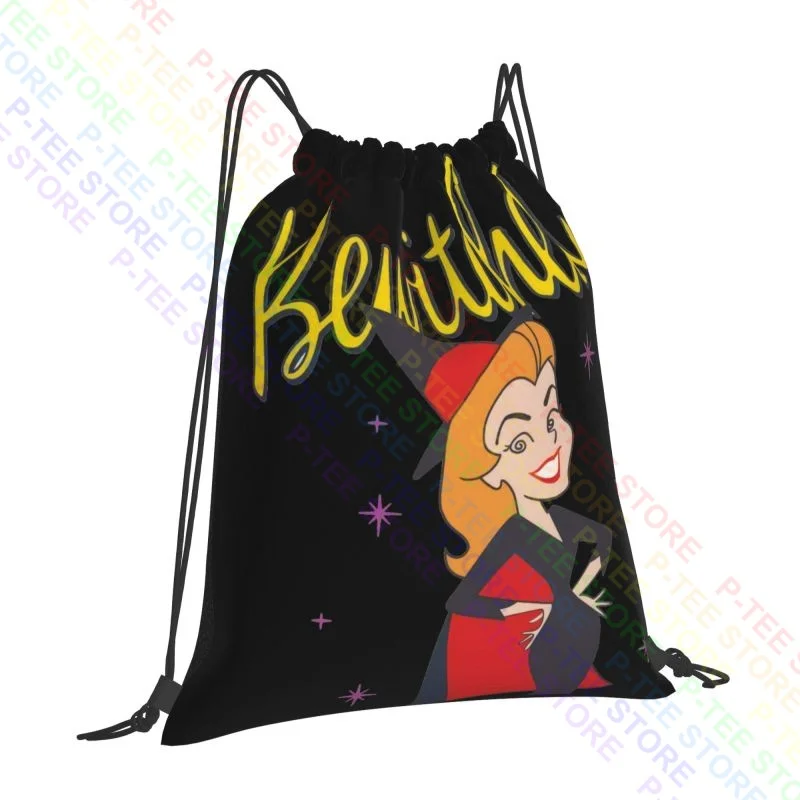 Bewitched Samantha Opening Drawstring Bags Gym Bag Fashion Creative 3d Printing Outdoor Running