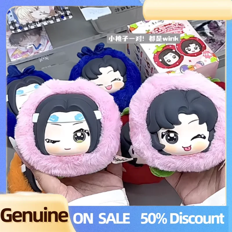 

Original Mo Dao Zu Shi Fruit Series Vinyl Doll Pendant Blind Box Wei Wuxian Lan Wangji Cute Collectible Mdzs Figures Toys Gift