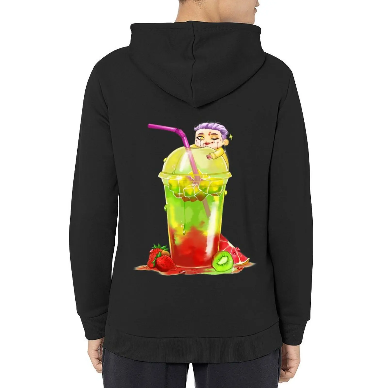 

The Trickster's Tutti Frutti Spark Hoodie anime clothing men's coat autumn new products fashion men hoodie men