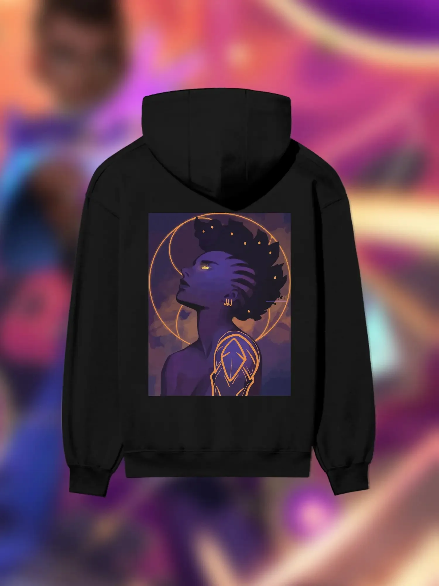 حار لعبة Valorant Reyna هوديي النساء الرجال المتضخم هوديي الشتاء سميكة الصوف الدفء هوديس النساء الرجال البلوز الإناث هوديس #3