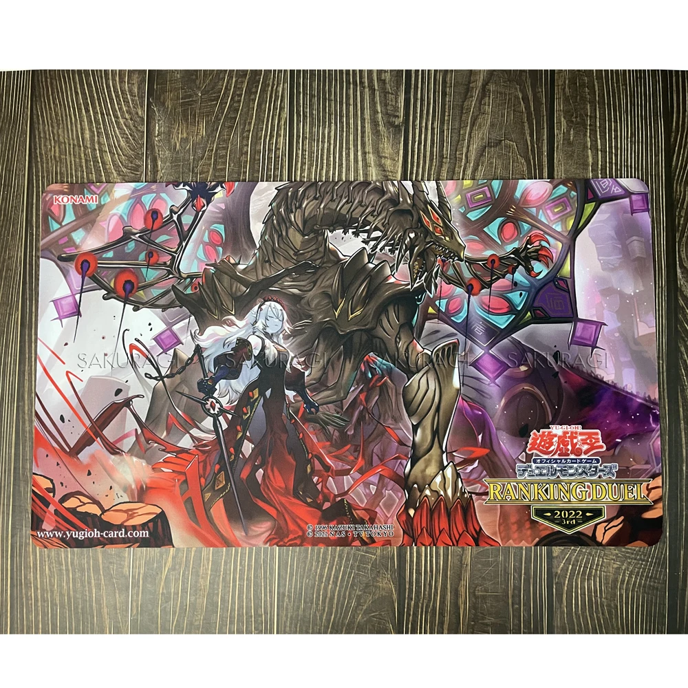 Yu-gi-oh grand-guignol das finale dragon card pad playmat ygo mat kmc tcg yugioh mat-255