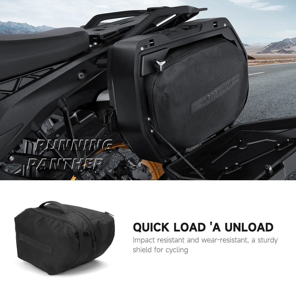 2025 для BMW R1300GS R 1300 R1300 GS 2023 2024, внутренняя сумка для переноски мотоцикла, водонепроницаемая боковая сумка большой вместимости 25 л ~ 32 л