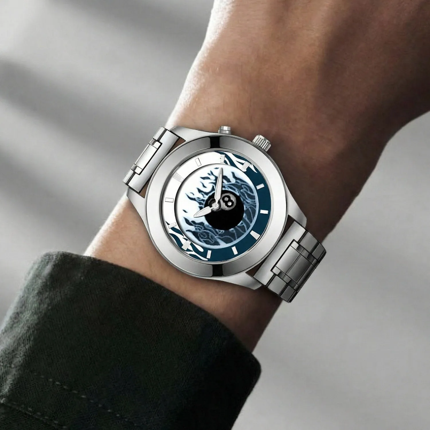 

Мужские часы CILOA, круглые, креативного дизайна, новая модель, оригинальный бренд, модные, роскошные, водонепроницаемые, высококачественные, кварцевые, в подарок.