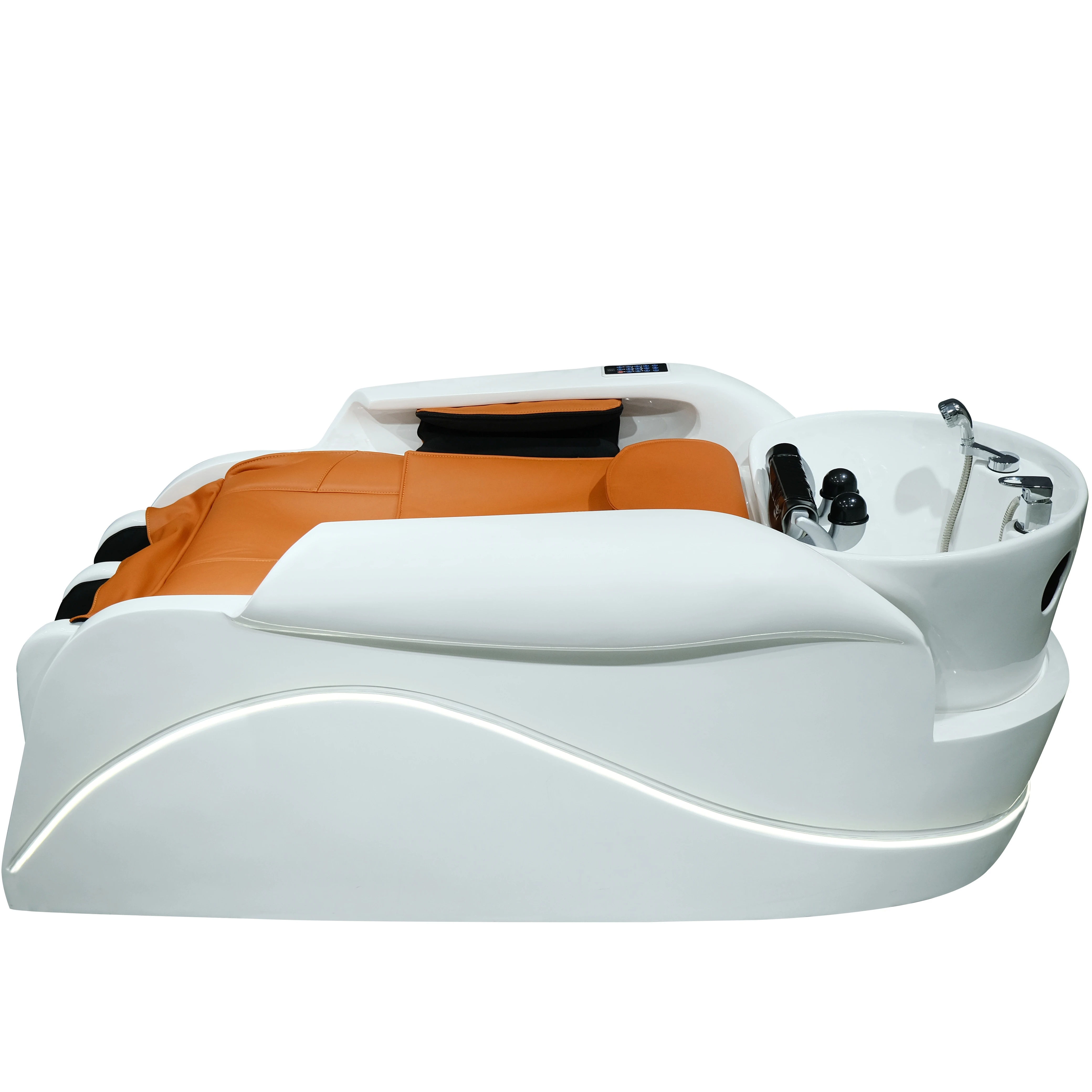 Portable Head Spa Electric Massage Shampoo Chair Shampoo Bed  Hairdressing Shampoo Bowl and Chair Backwash Unit Basins for Salon