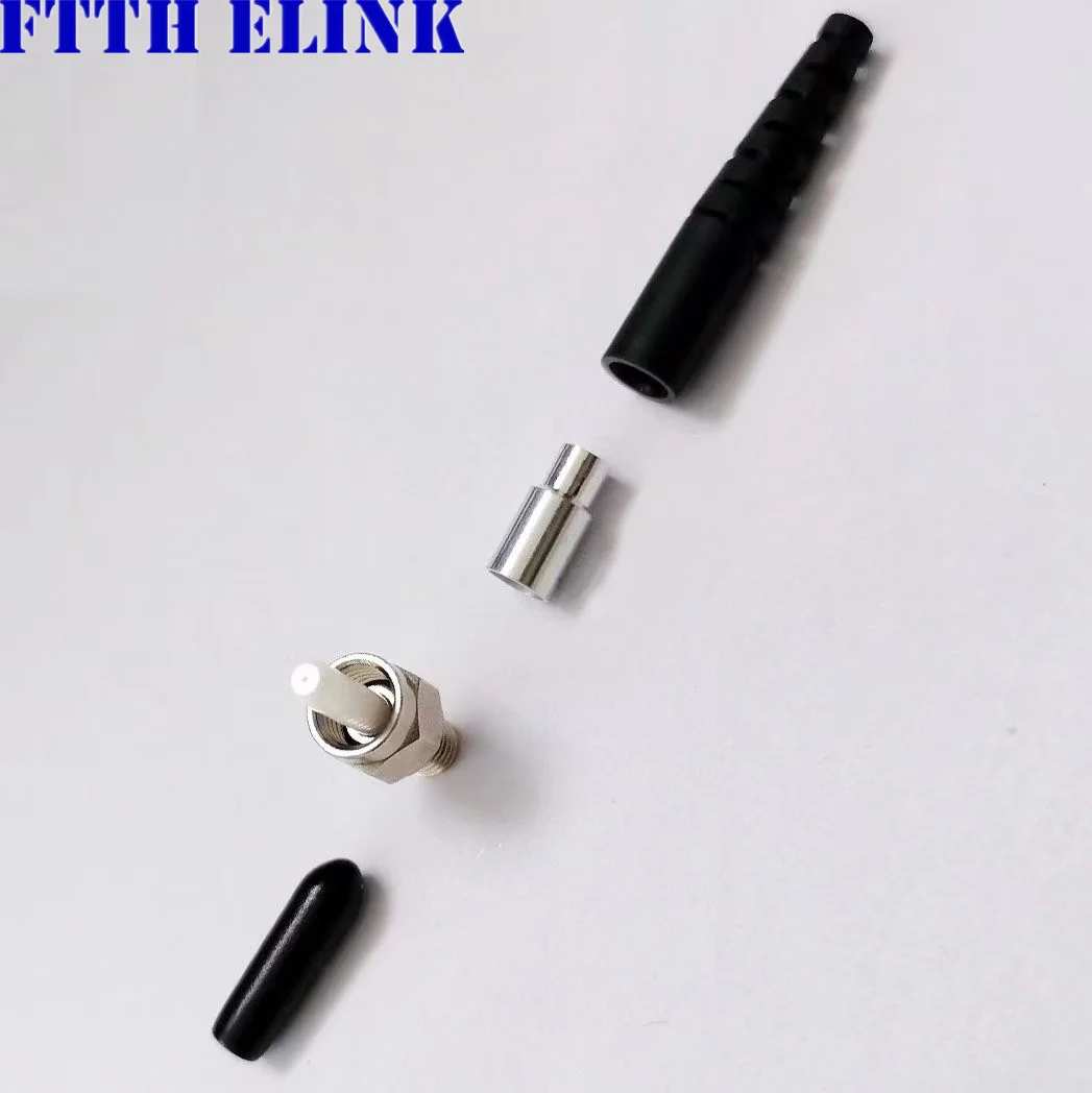 SMA905 مجموعات موصل الألياف الضوئية 10 قطعة 500um فتحة الطويق السيراميكية 126um 230um 300um 430um 400um موصل شحن مجاني