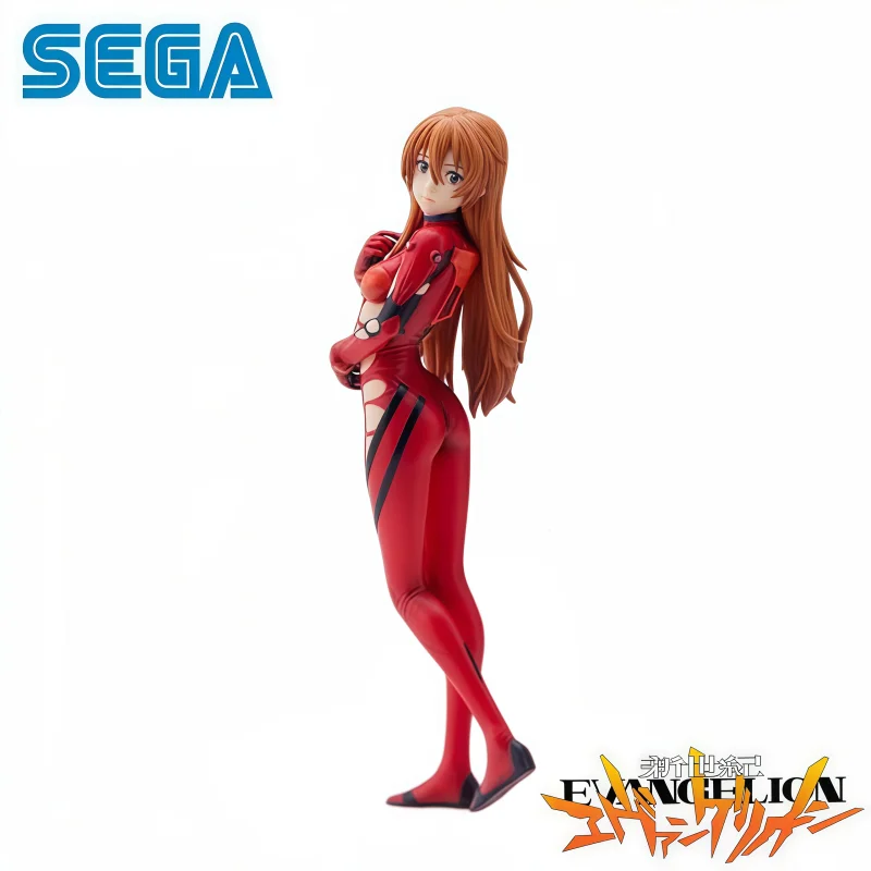 В наличии 100% оригинальная фигурка Асуки Лангли Сориу из SEGA Neon Genesis Evangelion, новая, в коробке, коллекционная модель.