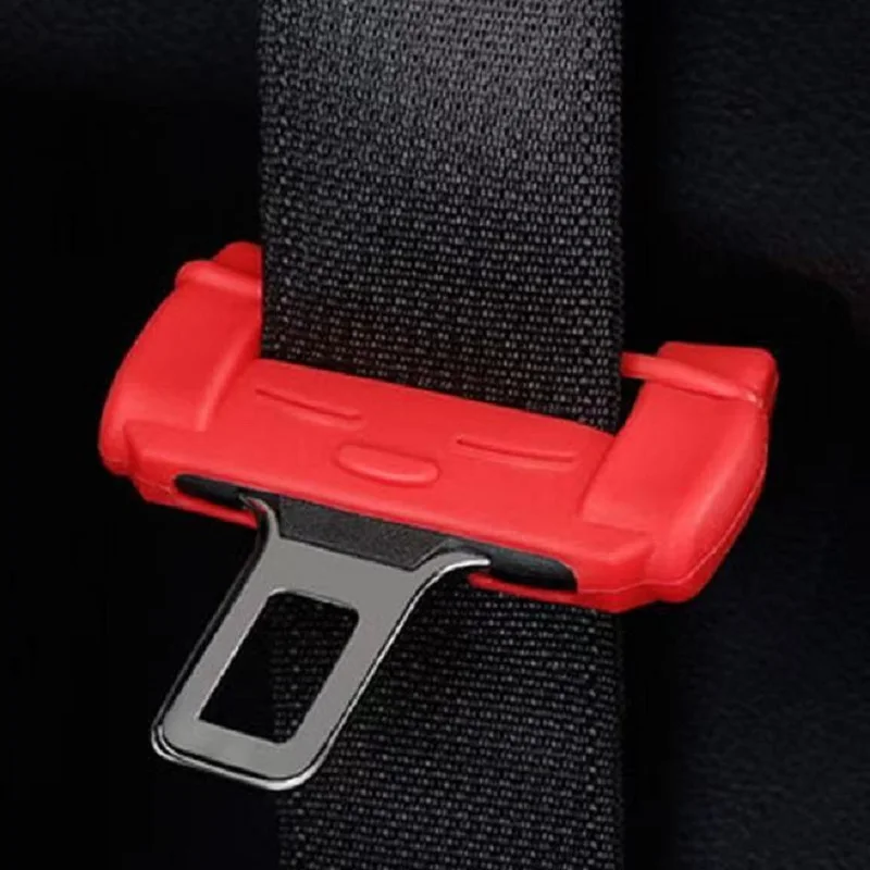 1pc Universal Car Seat Belt Buckle Cover Clip Protector Car Seat Belt Lock Tongue Cover Decor Guard Anti Scratch Safety Comfort