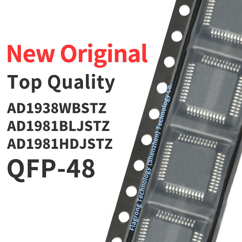 

1 Piece AD1938WBSTZ AD1981BLJSTZ AD1981HDJSTZ QFP-48 Chip IC New Original