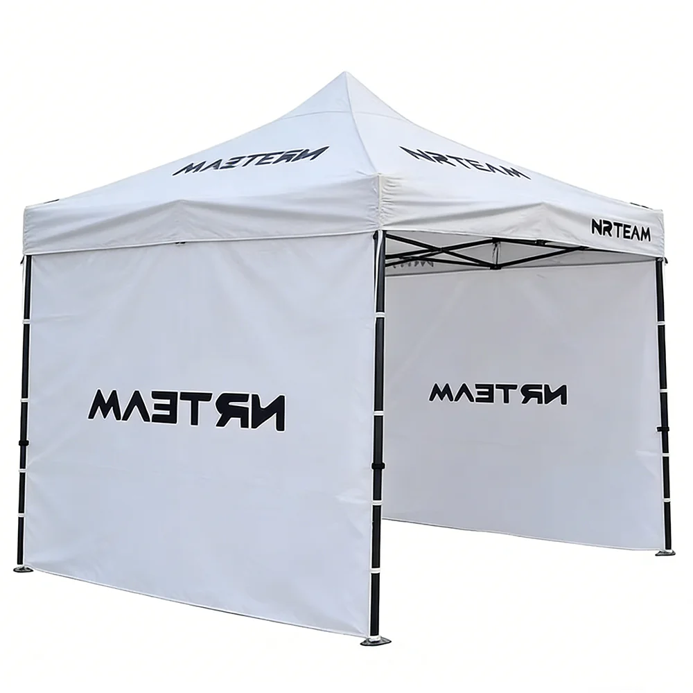 CustomizableDigital Printed Full Color Custom Canopy Tent Promotional Advertising with Complete Top Printing for Outdoor Events