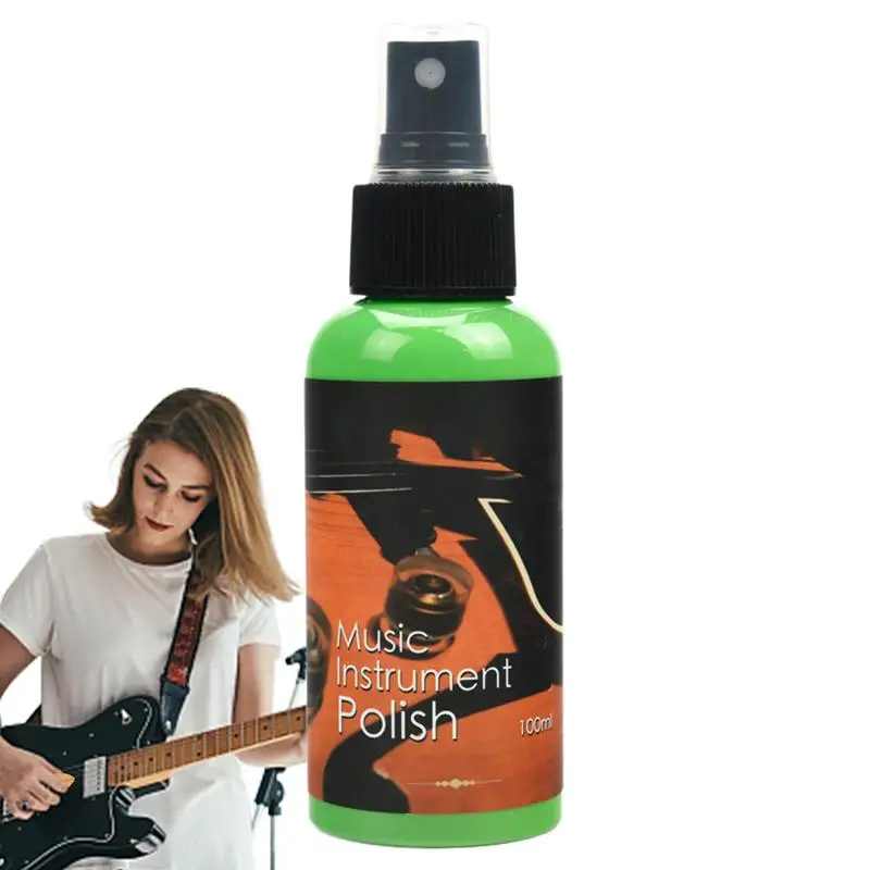 

Очиститель гитары Очистка фортепиано Уход 100 мл Очиститель гитары Полироль Уход за грифом Для струн тела Защищает гриф