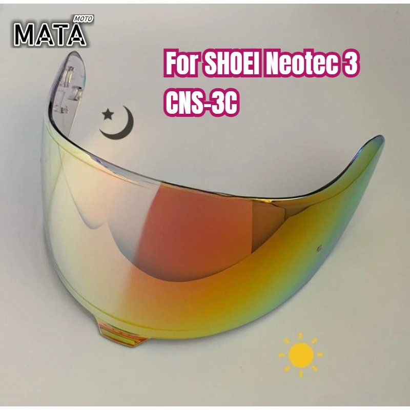 Helmet Replacement Accessories NEOTEC 3 Photochromic Lenses Helmet Shield Lens for SHOEI Neotec 3 CNS-3C