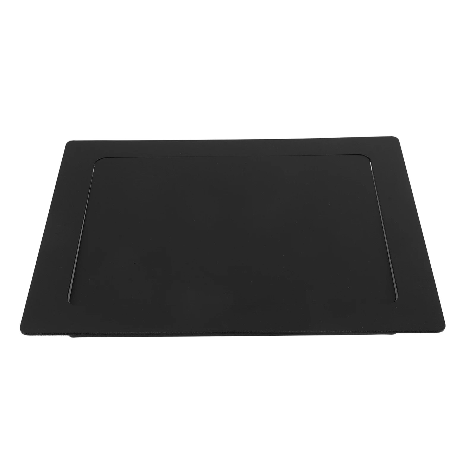 

Stainless Steel Trash Can Lid Side Opening Recessed Garbage Cover For Kitchen Bathroom Cabinet Countertop Built-In Waste Chute