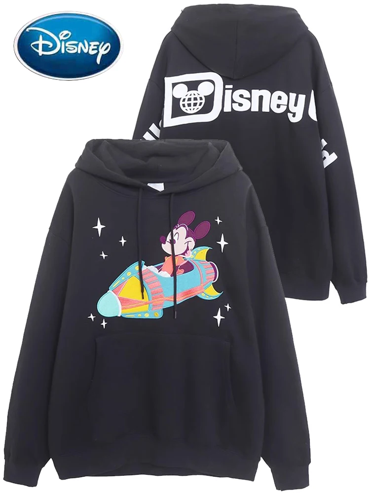 Disneyland Walt Disney World Anniversary letra Mickey Mouse estampado polar sudadera Unisex mujeres con capucha Jersey Jumper Tops