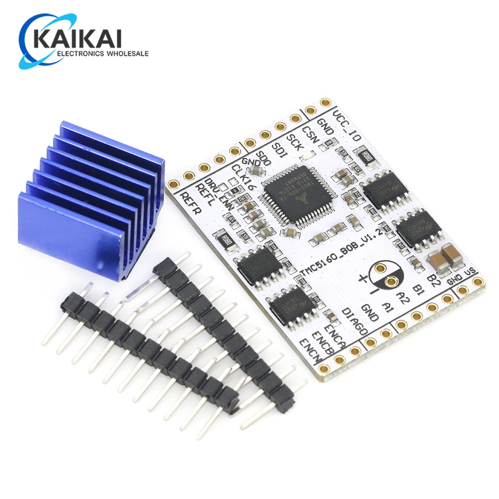 1pcs TMC5160TA-V1.0 BOB High Power Stepper Motor Driver TMC5160 StepStick Super Silent for 3D Printer Parts