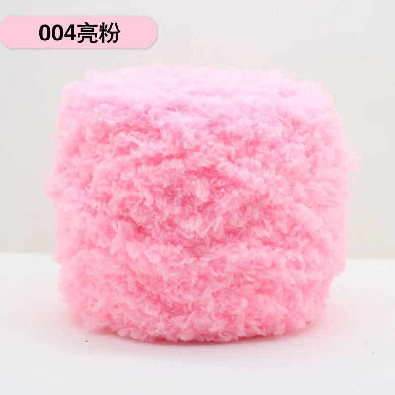 Coral Fluff Thread Yarn Ball Scarf Thread Thick Baby And Toddler Thread Plush Yarn Wholesale Woven Tops Gloves Socks Handmade