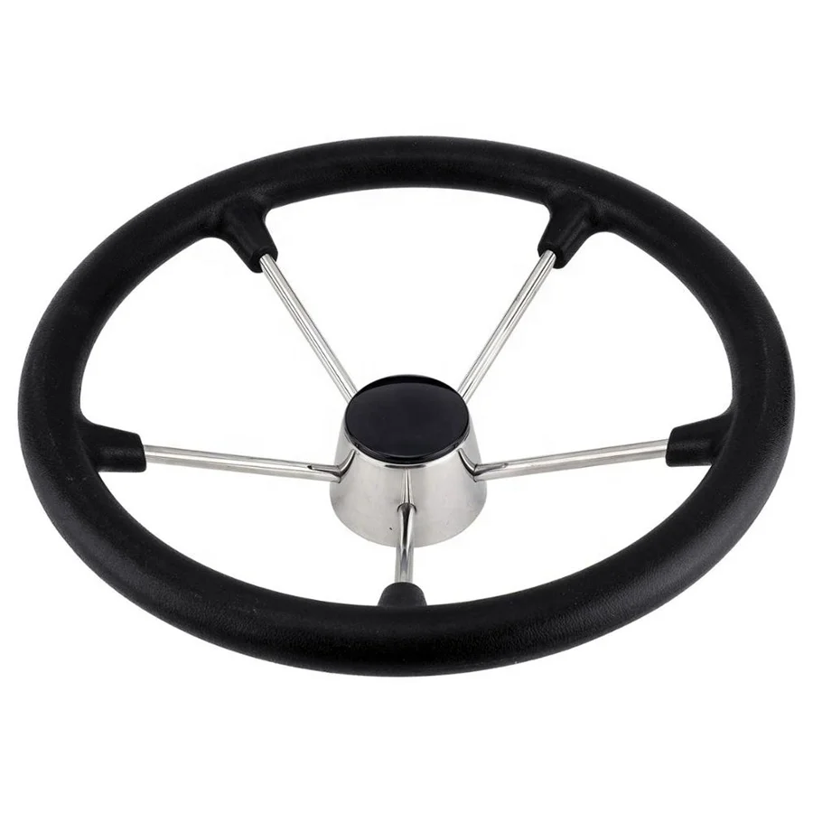 

Boat Accessories 316/304 Stainless Steel Marine Steering Wheel with PU Foam2025