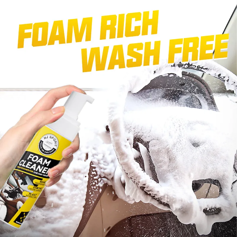 Multi Functional Foam Cleaner Car Interior Cleaner Leather Seat Interior Trim Roof Renovation Strong Detergent